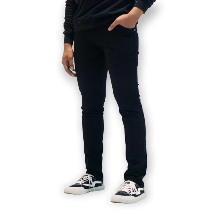 Gambar Celana Pria Jeans Panjang Legend Of Denim Skinny Slim Fit Garmen - 28 - Hitam, 32 dari ZWK LABEL SHOP undefined Tokopedia
