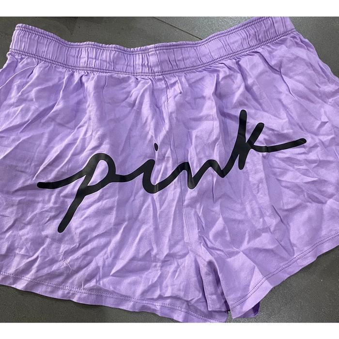 Gambar Celana Pendek Wanita PINK by Victoria Secret Sleep Boxy Hot Pants - Purple, M dari Studio.Branded undefined Tokopedia