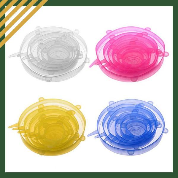 Gambar Bisa Pilih Warna Penutup Silikon Wadah Makanan Gelas Mangkok 6 in 1 - Random dari Asia Komputindo undefined Tokopedia