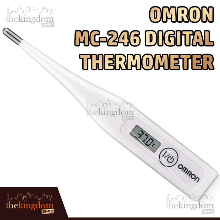 Gambar Omron MC-245 Thermometer Termometer Alat Pengukur Suhu Badan - MC-246, Plastik dari The Kingdom Shop undefined Tokopedia