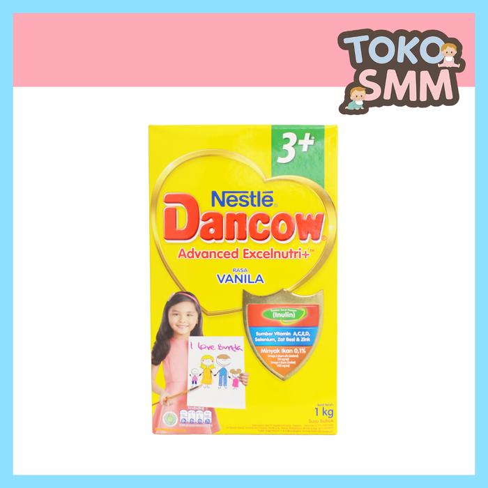 Gambar Dancow 3+ 1kg | Susu pertumbuhan 3-5 Tahun - Vanila, Bungkus Plastik dari SMM mart undefined Tokopedia