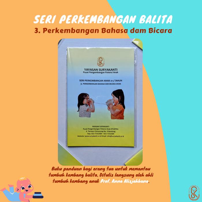 Gambar Buku Seri Perkembangan Balita - Bicara dari YAYASAN SURYAKANTI undefined Tokopedia