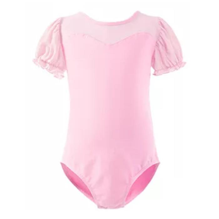 Gambar Leotard Baju Balet Gymnastic Senam Renang MOTIF PELANGI RAINBOW - Merah Muda, XL dari ADAGIO BALLET undefined Tokopedia