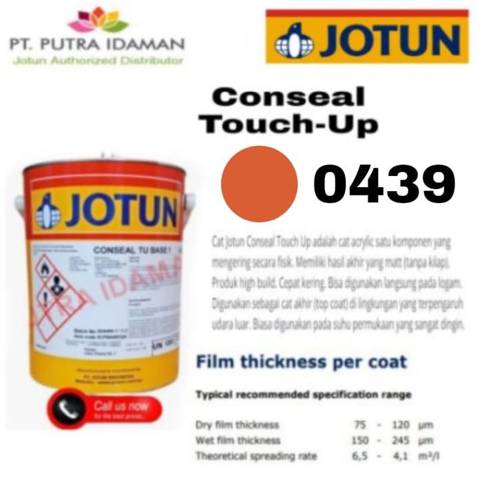 Jual CAT TOWER JOTUN CAT ACRYLIC / CONSEAL TU 5 LITER / 0439 ORANGE ...