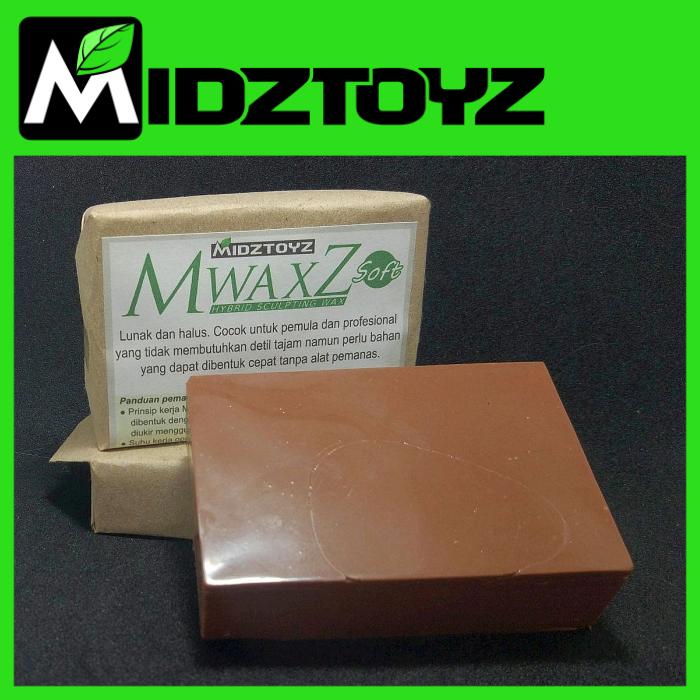 Gambar MwaxZ modeling & sculpting wax SOFT / lunak kecil 100g - Merah dari Midztoyz undefined Tokopedia