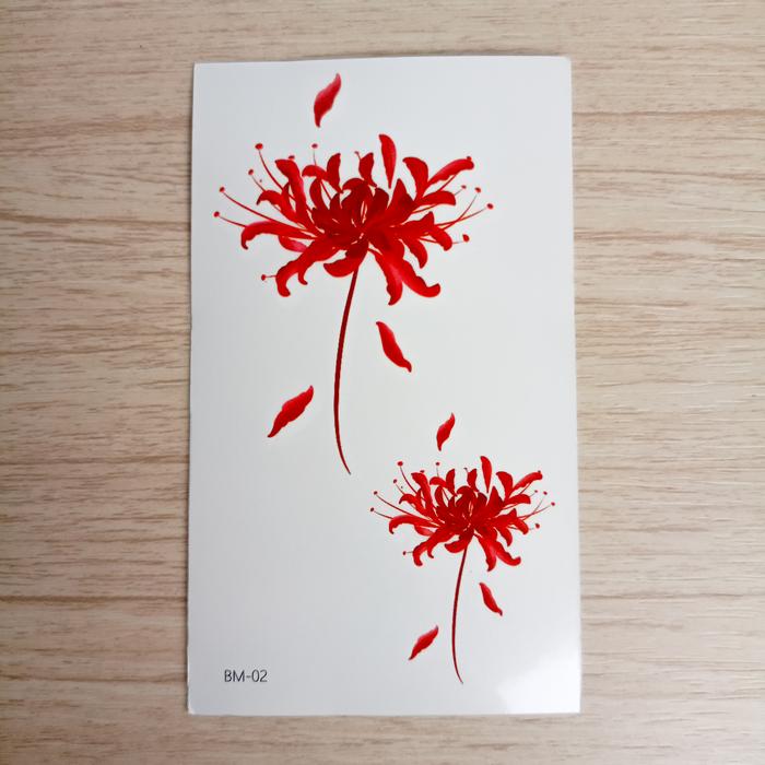 Gambar Grosir Termurah Tato Bunga Spider lily - Tatto Temporer KODE BM - BM-13 dari febtatto 3 undefined 5 Tokopedia