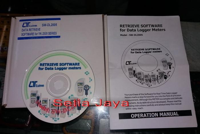 Gambar Lutron CD SOFTWARE SWDL 2005 Data Logger dari WatchieShop undefined Tokopedia