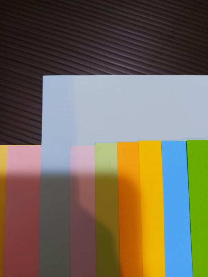 Gambar KERTAS HVS ECERAN WARNA WARNI A4 80 GSM - IT 180 - BIRU dari Ekso ATK undefined Tokopedia