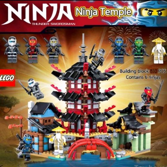 Gambar Lego Ninja Temple dari mymeeshop undefined Tokopedia