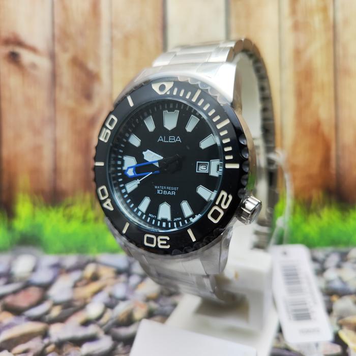 Gambar Jam Tangan Pria ALBA Original Tali Rantai AG8M05X1 Garansi - AG8M03X1 dari Ogytashop undefined Tokopedia