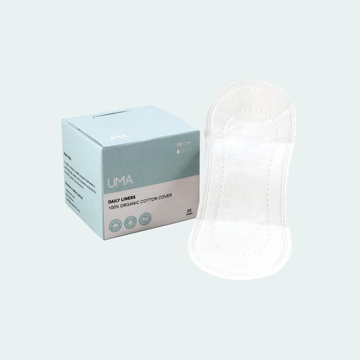 Gambar UMA ORGANIC PADS Pembalut Organik / UMAWOMEN Pembalut Ramah Lingkungan - Daily 18cm dari Teman Bhumi by Ramahbhumi.com undefined Tokopedia