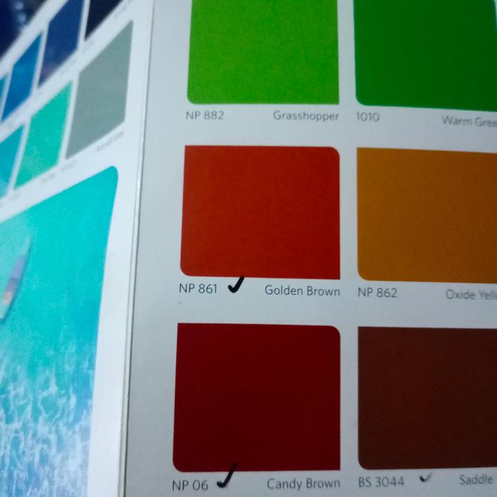 Gambar Cat Kayu dan Besi Nippon Paint Platone - Golden Brown, 1 kg dari Baut Abadi undefined Tokopedia