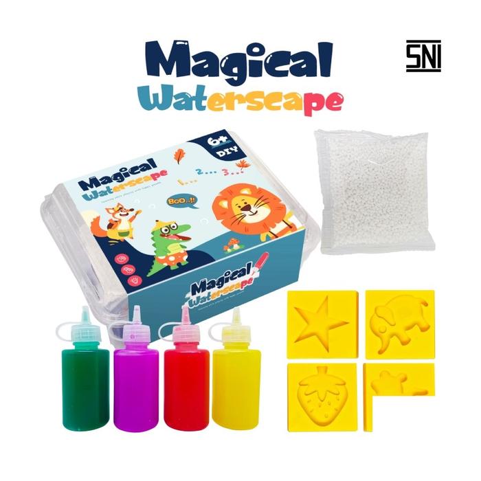 Gambar Mainan Anak Magical Waterscape DIY Edukasi Kreatif Jelly Warna - 9 pcs dari NonnaPIK undefined Tokopedia