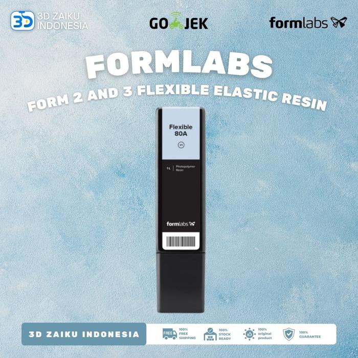 Gambar Original Formlabs Form 2 and 3 Flexible Elastic Resin for 3D Printing dari 3D Zaiku Indonesia undefined Tokopedia