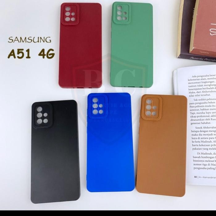 Samsung A51 A71 A33 A53 A73 5G Soft Case Silikon Macaron Protek Kamera  Samsung A73 5G