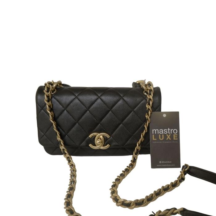 Jual Chanel Quilted Chunky Chain Handle 