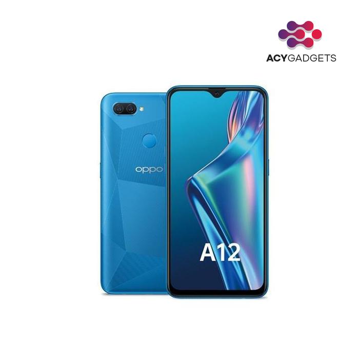 Gambar OPPO A12 3/32GB GARANSI RESMI OPPO - Blue dari ACY Gadget Official undefined Tokopedia