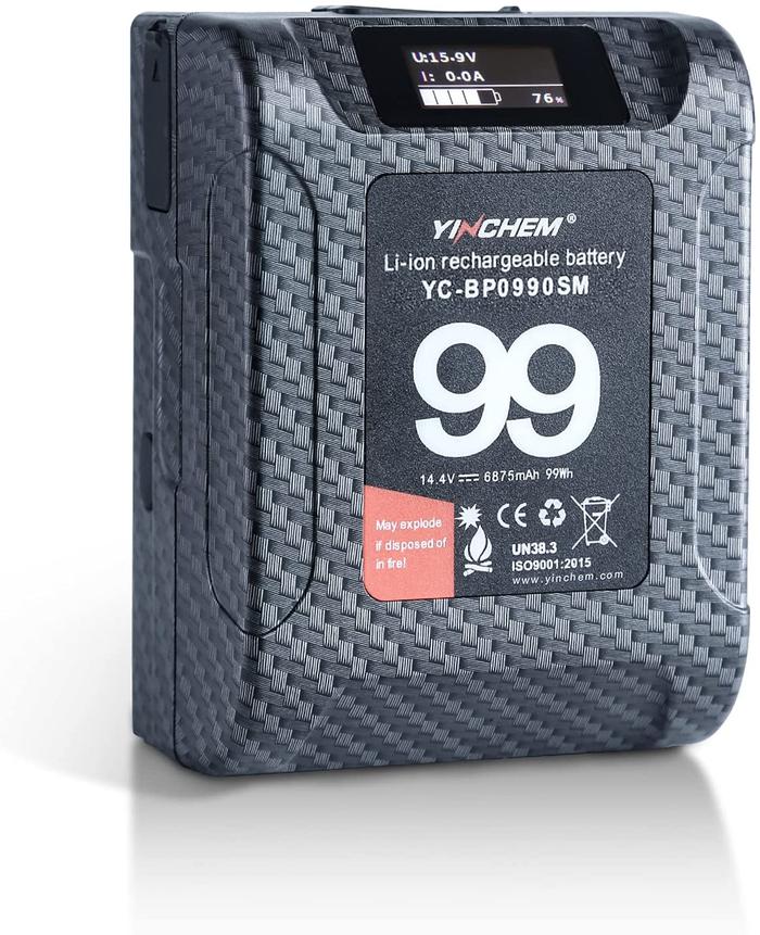 Gambar Rolux Vmount Battery Micro 99wAH - Broadcast Cinematic Baterei dari Vitesse System undefined Tokopedia