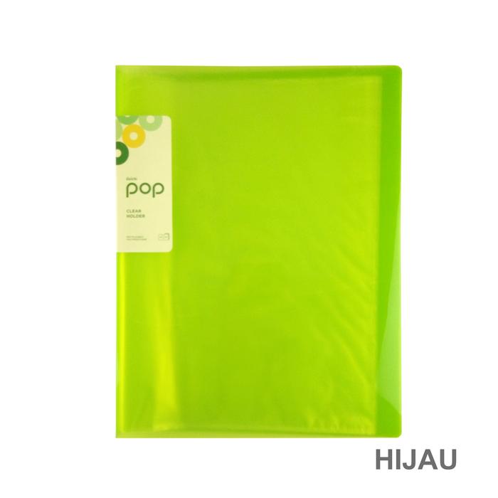 Gambar Document Keeper Clear Holder Map File Dokumen File Popular Daiichi DPO - Hijau, A4 dari daiichi files store undefined Tokopedia