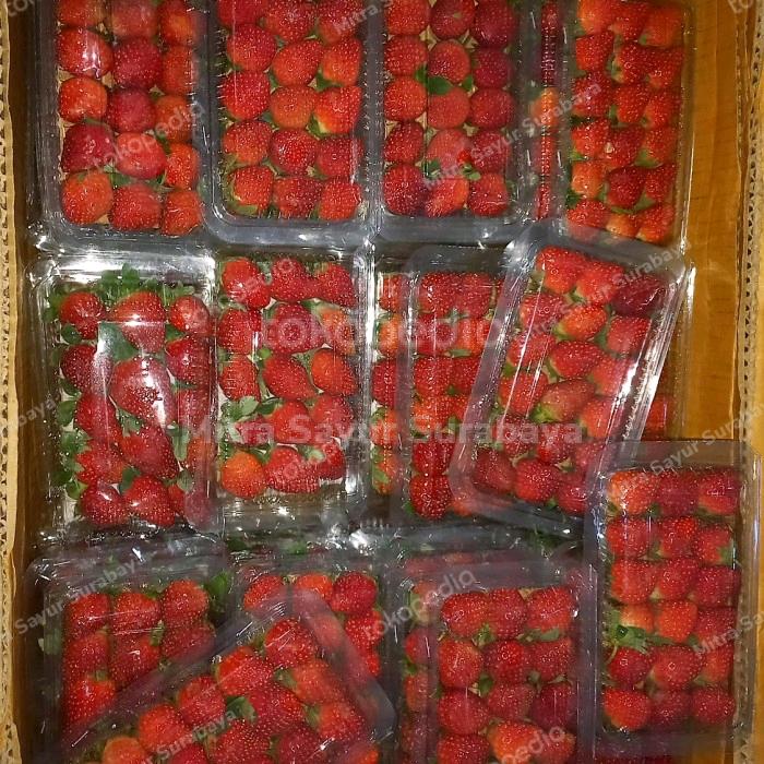 Gambar strawberry - 12 Pak dari Mitra sayur surabaya undefined Tokopedia
