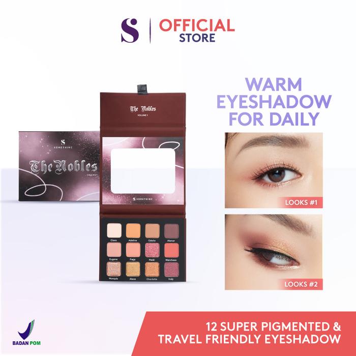 Gambar SOMETHINC THE NOBLES Eyeshadow Palette - Volume 1 dari Somethinc undefined Tokopedia