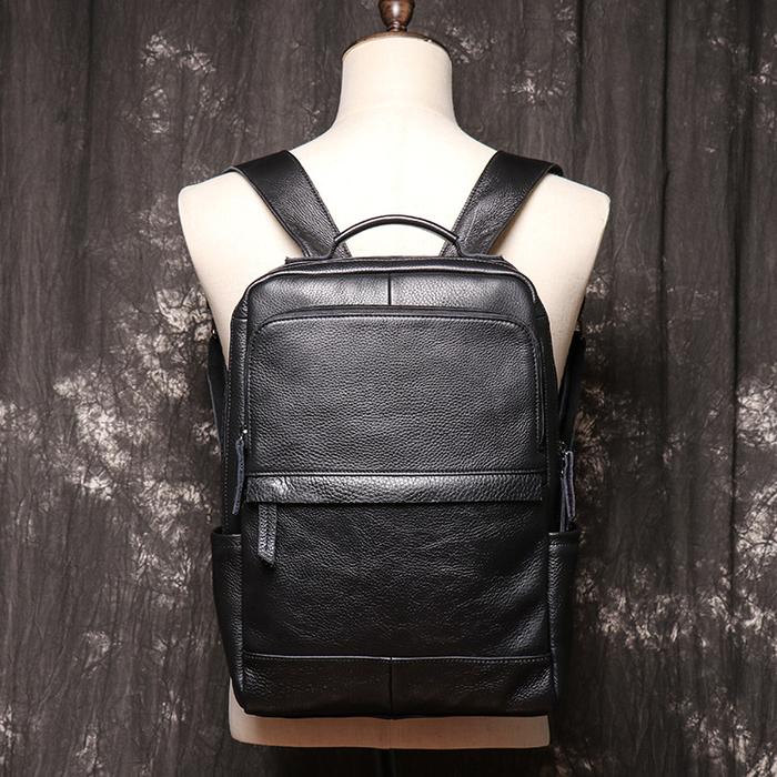 Gambar ransel kulit pria backpack kulit asli tas ransel kulit backpack kulit dari Ravleather undefined Tokopedia