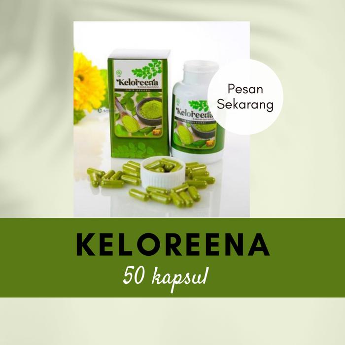 Gambar Keloreena Herbal Untuk Kolesterol Darah Tinggi Trigliserida Hipertensi 50 & 100 Kapsul BPOM RI TR243009491 Halal MUI - 50 KAPSUL dari Herbal Dewata undefined Tokopedia