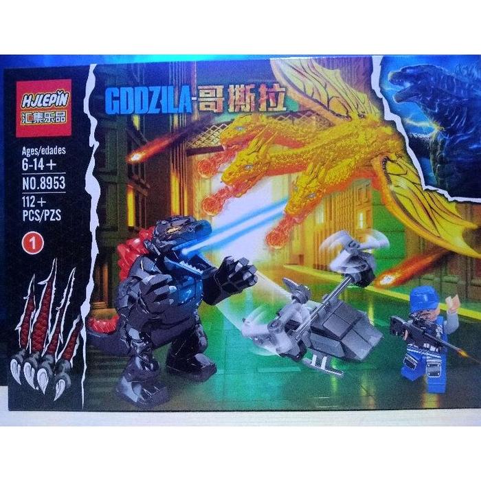 Gambar Mainan Lego Godzilla Vs King Ghidorah Besar Big Figure Lego Monster - Godzilla 1 dari CicansOlshop undefined Tokopedia