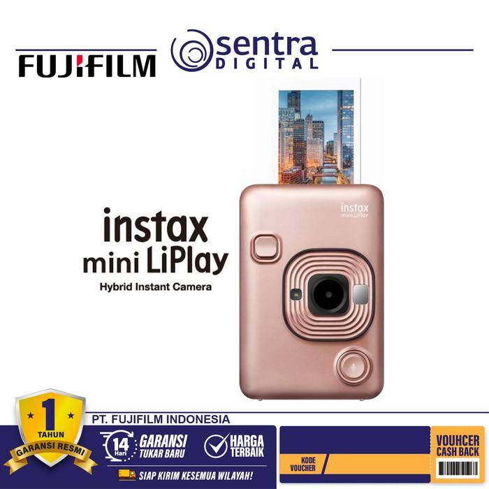 Gambar Fujifilm Instax Mini LiPlay GARANSI RESMI - Kamera only dari Sentra Digital undefined Tokopedia