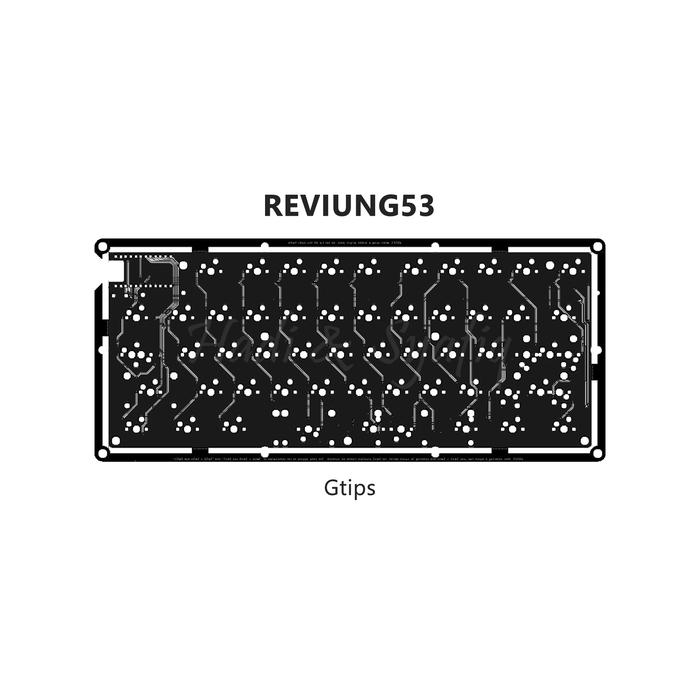 Jual Reviung53 pcb hotswap mechanical custom keyboard qmk promicro