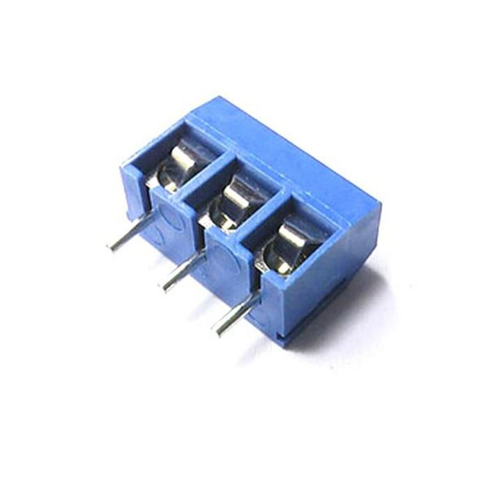 Gambar Terminal Block 2Pin Screw 2P Skrup PCB Blok 5mm Cable Connector - 3 Pin dari Jogja Outdoor undefined Tokopedia