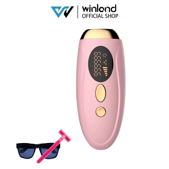 Gambar 【Free shipping】IPL laser Hair Removal Perontok Bulu Permanent Alat Penghilang bulu TANPA SAKIT 999999 FLASH GARANSI 1TAHUN - Merah Muda dari Winland life_NEW undefined Tokopedia