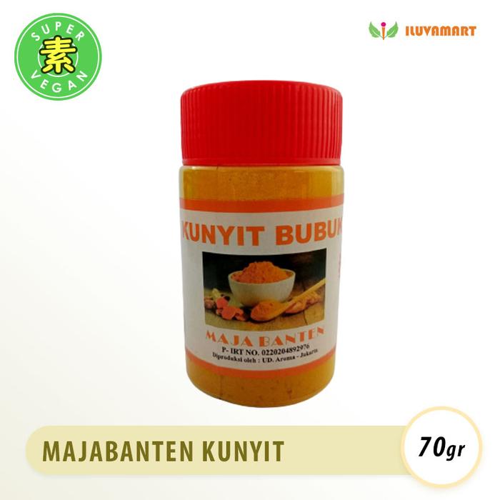 Gambar Maja Banten Rempah rempah Bubuk 70gr Kunyit / Lengkuas / Daun Jeruk - Kunyit dari Iluvamart undefined Tokopedia