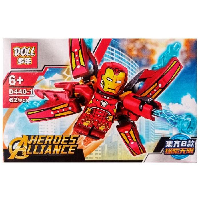 Gambar lego robot iron man hulkbuster marvel avengers minifigure superhero - ironman D440-1 dari CicansOlshop undefined Tokopedia