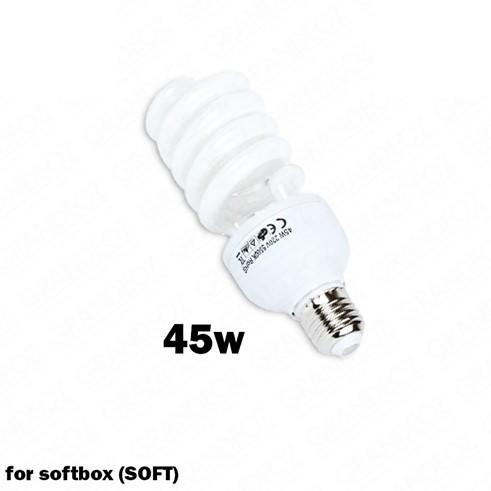 Gambar PAKET SET 4 in 1 SOFTBOX E27 50x70cm + Light Stand + Lampu Bohlam LED - Lampu 45 W dari Focus Technology undefined Tokopedia