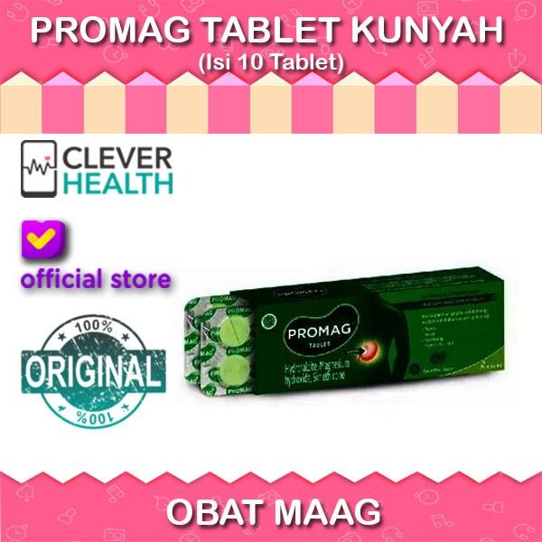 Gambar PROMAG TABLET KUNYAH 1 BLISTER @10TABLET dari CleverHealth undefined Tokopedia
