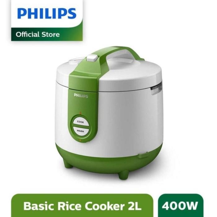 Gambar Magic Com Philips HD3119 2 Liter Rice Cooker Philips HD3119 - Hijau dari Mom's Houseware undefined Tokopedia