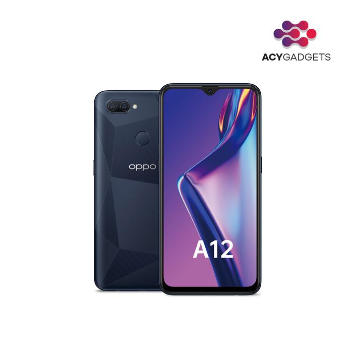 Gambar OPPO A12 3/32GB GARANSI RESMI OPPO - Black dari ACY Gadget Official undefined Tokopedia