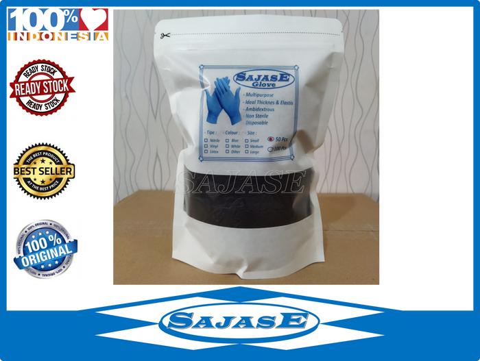 Gambar Sarung Tangan Karet Detailing Hitam Detailing Hand Glove Nitrile Hitam - 1 Pouch 50pcs, M dari SAJASE undefined Tokopedia