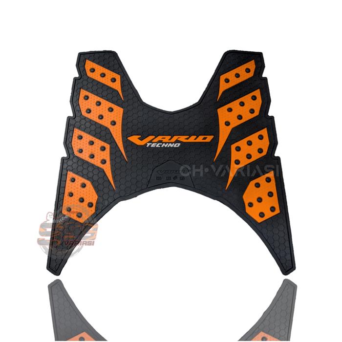 Gambar Karpet Motor Vario Techno 125 PREMIUM Quality Aksesoris Motor Vario - Orange dari CH Variasi undefined Tokopedia