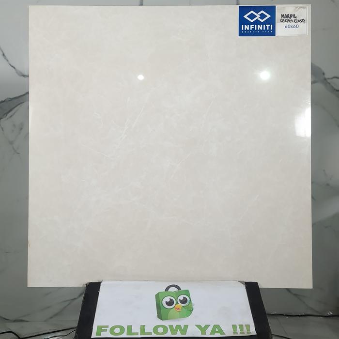 Gambar Granite Infiniti MARFIL Series 60x60 cm Kw1 - CREAM dari Mandiri Jaya Keramik undefined Tokopedia