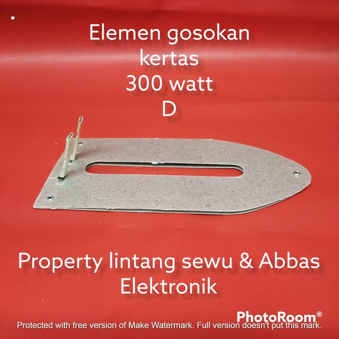 Gambar ELEMEN SETRIKA GOSOKAN KERTAS MODEL D DAN V - Model D dari Lintang Sewu 2025 undefined Tokopedia