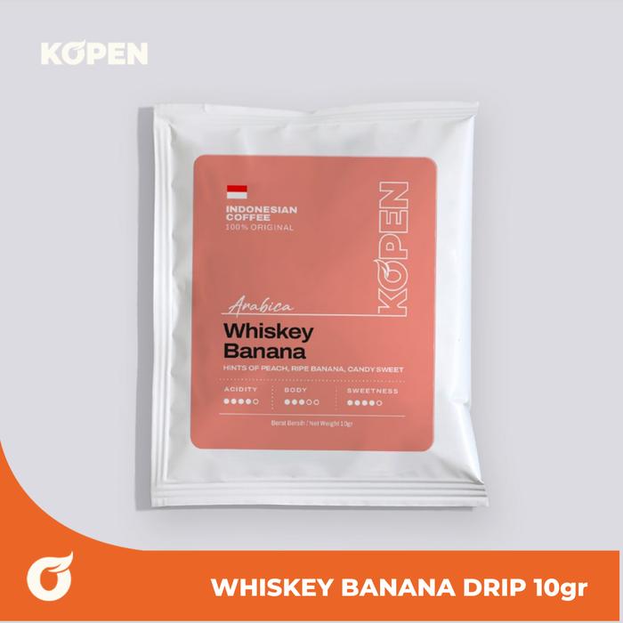 Gambar Drip Bag Coffee Sachet (Single Origin) | Kopi Drip Sachet Murah - Whiskey Banana dari Kopen Official undefined Tokopedia