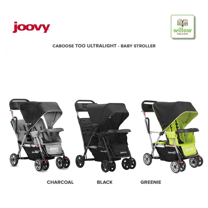 Caboose Too Ultralight Graphite Stroller Used Joovy Caboose
