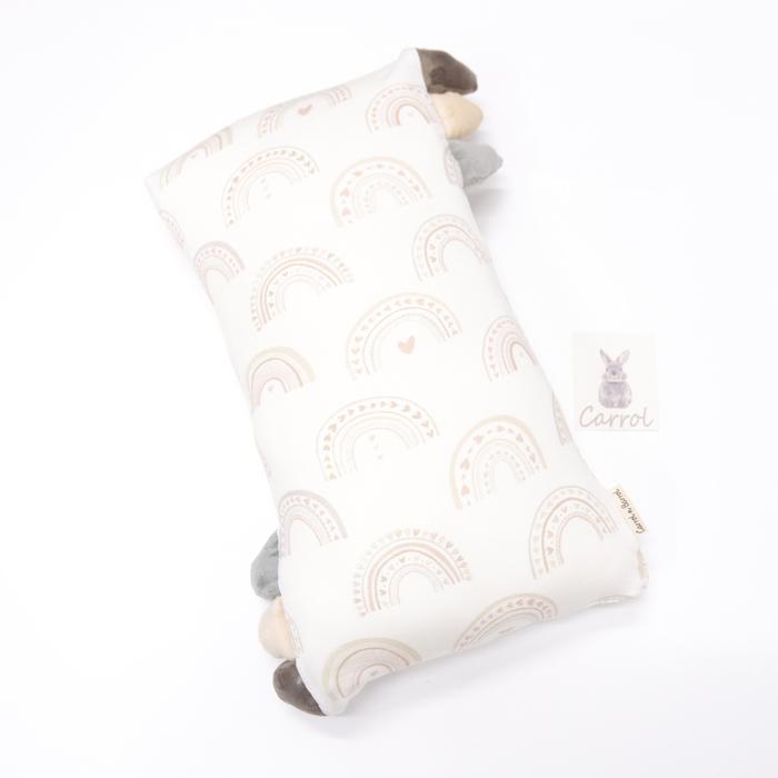 Gambar Carrol n Barrol Hugging Pillow Baby Size - Tencel Pillow - Rainbows, CASE ONLY dari Carrol Baby undefined Tokopedia
