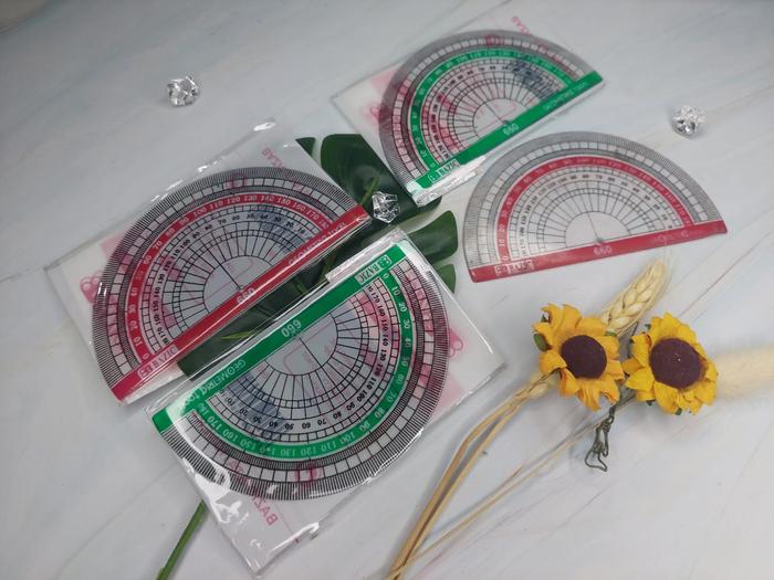 Gambar PENGGARIS BUSUR BAZIC 660 - Merah dari Kafakus Store undefined Tokopedia