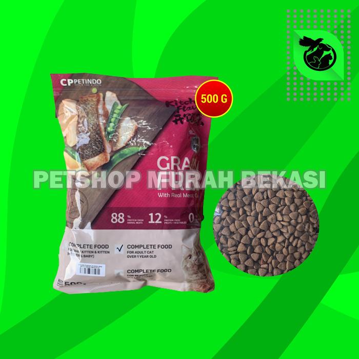Gambar Kitchen Flavour Makanan Kering Kucing Cat food Adult Kitten 500 Gram - ADULT dari Petshop Murah Bekasi undefined Tokopedia