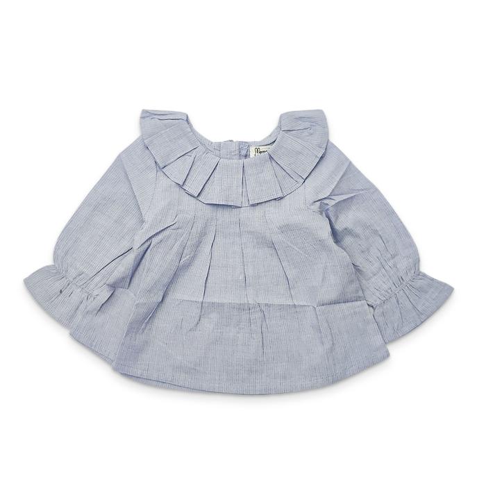 Gambar MemoryLife - Soodam Blouse | Blouse Premium Bayi Perempuan - Biru Muda, 36 Bulan dari MemoryLife Shop undefined Tokopedia