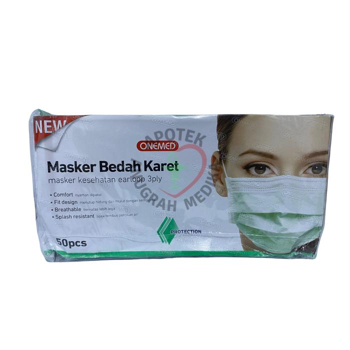 Gambar Masker onemed isi 50 earloop masker medis earloop one med - Putih dari APOTEK ANUGRAH MEDIKA undefined Tokopedia