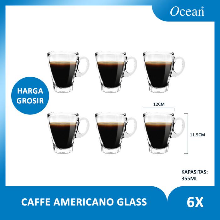 Gambar Grosir Gelas Caffe OCEAN / Gelas Kopi - Caffe 355ml dari Ocean Glass Indonesia undefined Tokopedia